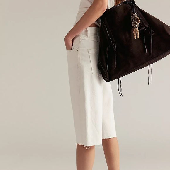 Free People Relaxed Wide Leg Capri 26 - Picture 4 of 12